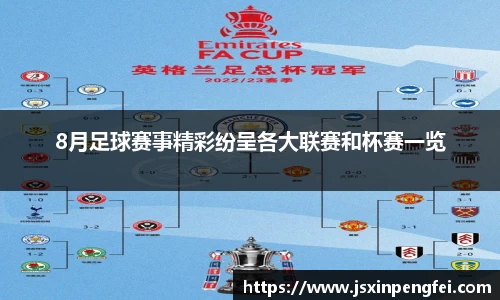 8月足球赛事精彩纷呈各大联赛和杯赛一览